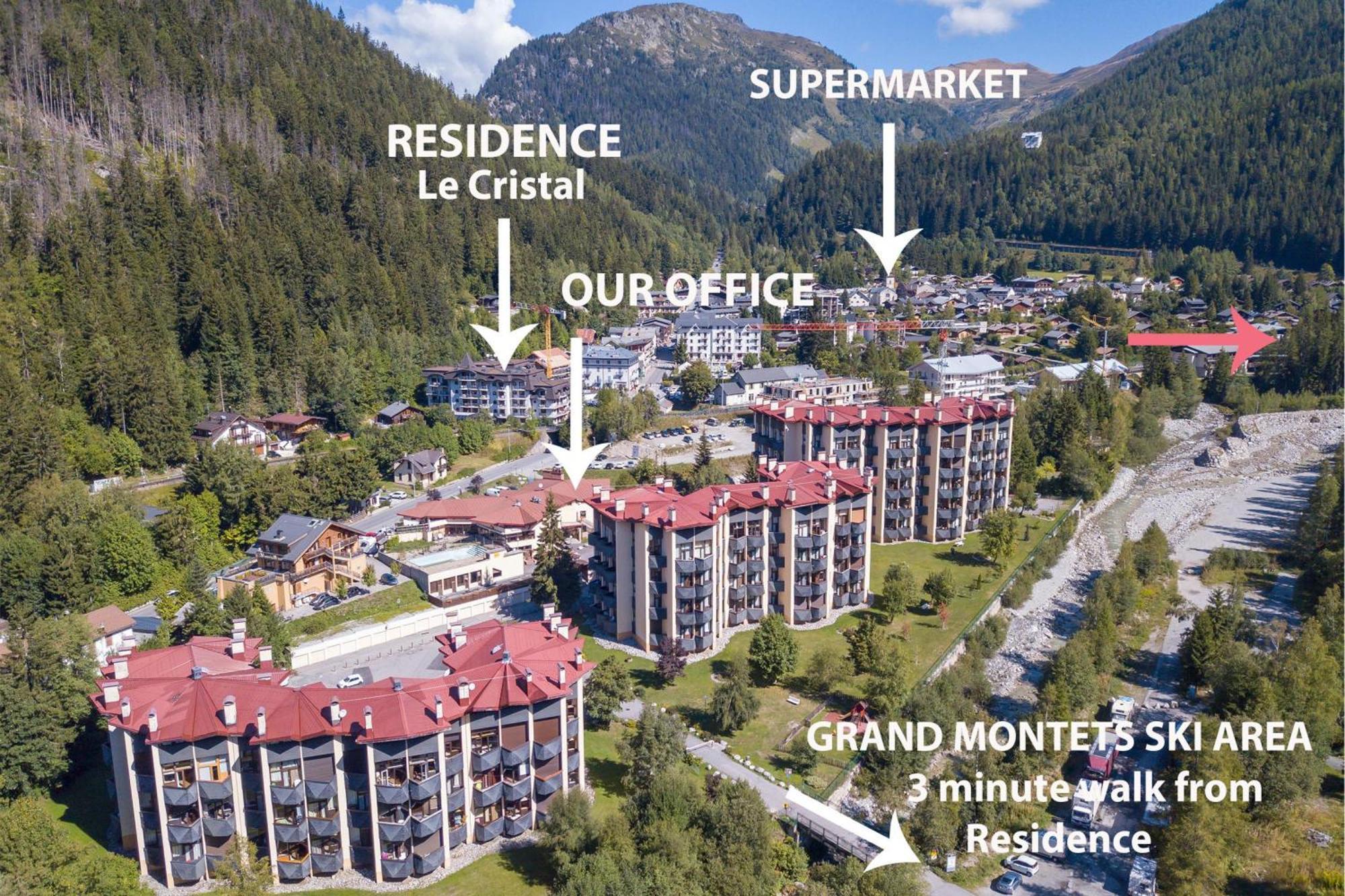 Residence Le Cristal - Grands Montets 8 - Happy Rentals Шамони Екстериор снимка